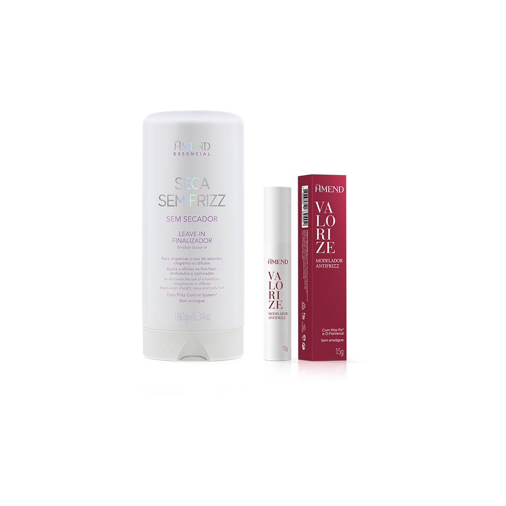 Kit Anti-frizz | 2 produtos